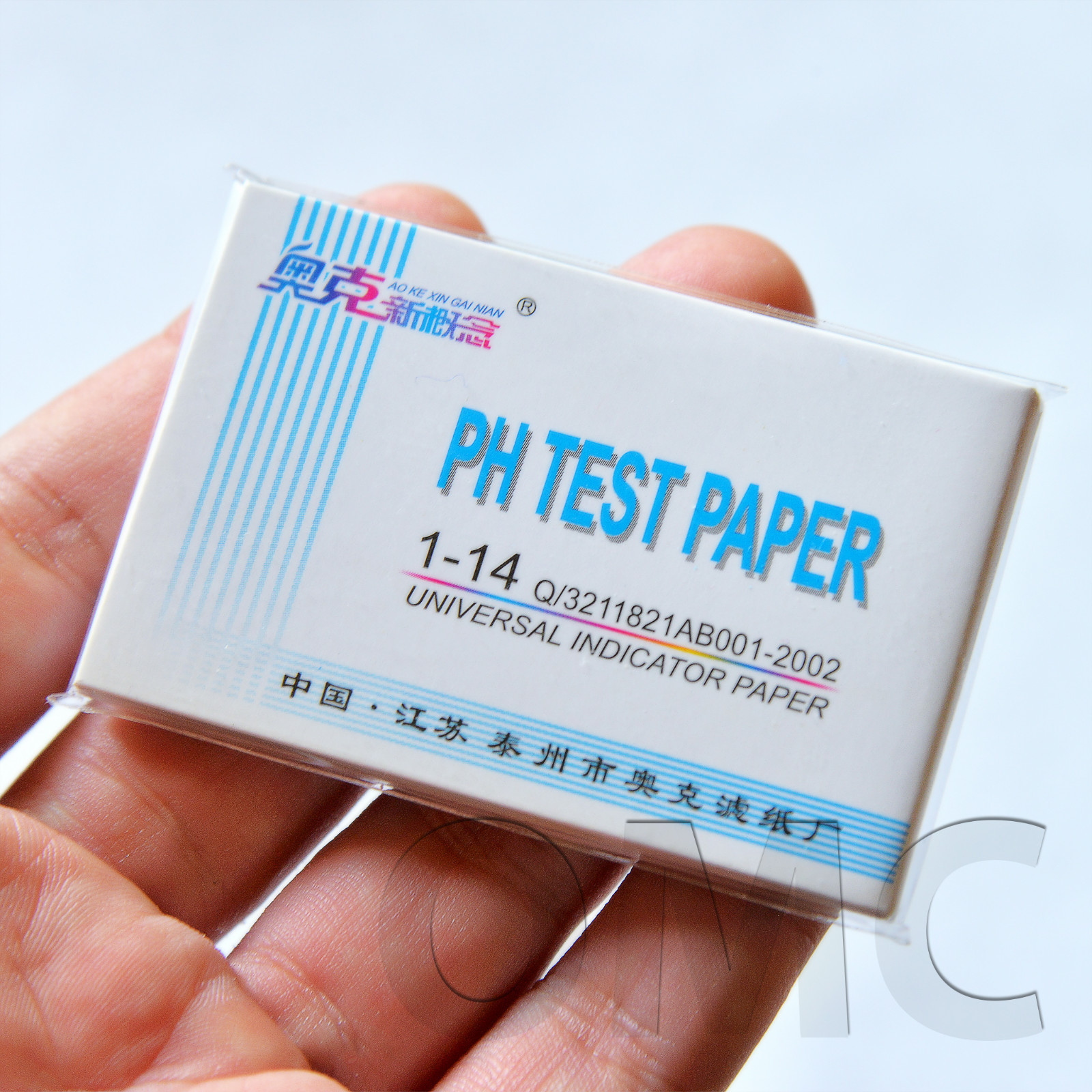 1-14 pH paper for body, soil, water, urine, saliva. 80 strips. NO-DS. FREE S&H