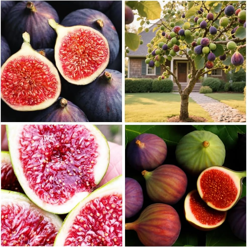 300+Fig Tree Seeds for Planting Outdoor Bonsai-Sweet Fig Fruit Plant in Your …