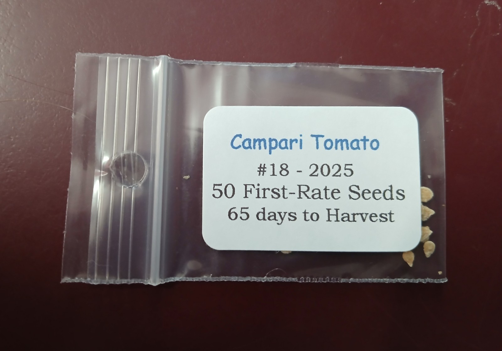 50 Fresh Deliciously Sweet Premium Campari Tomato Seeds-A 12