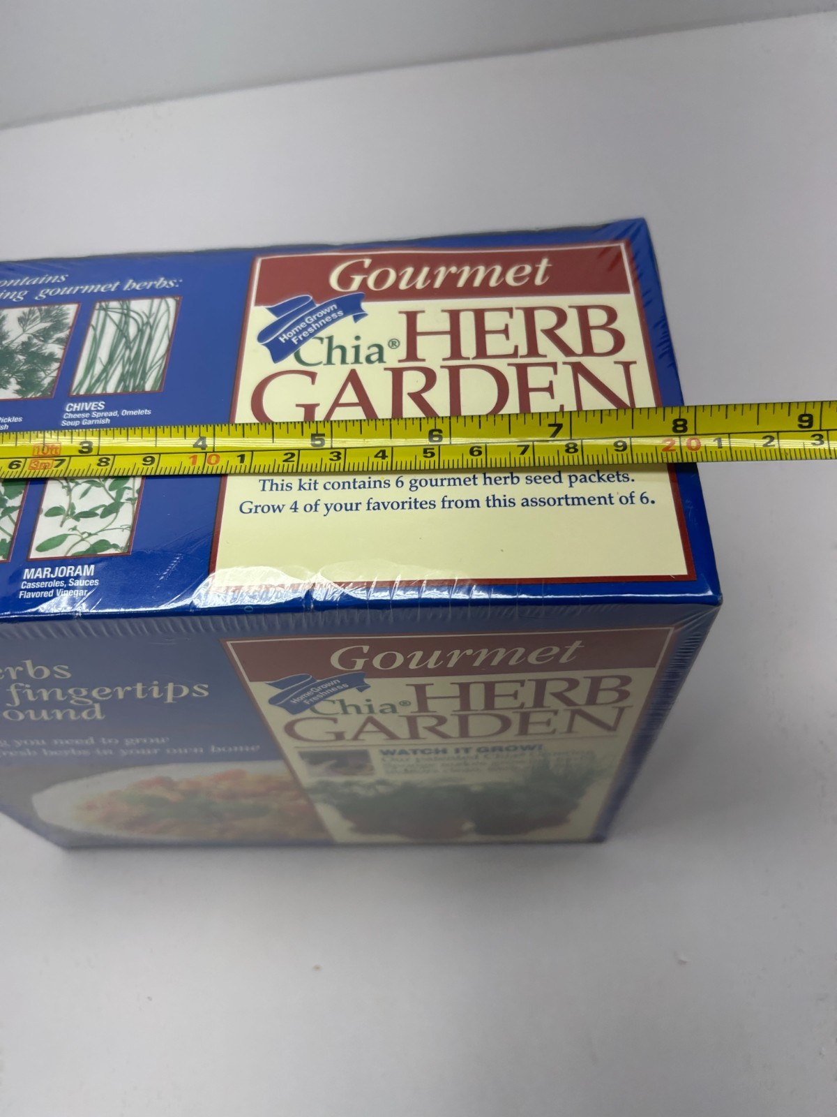 Gourmet Chia Herb Garden (Grows SIX Gourmet Herbs!) Hard to find version!