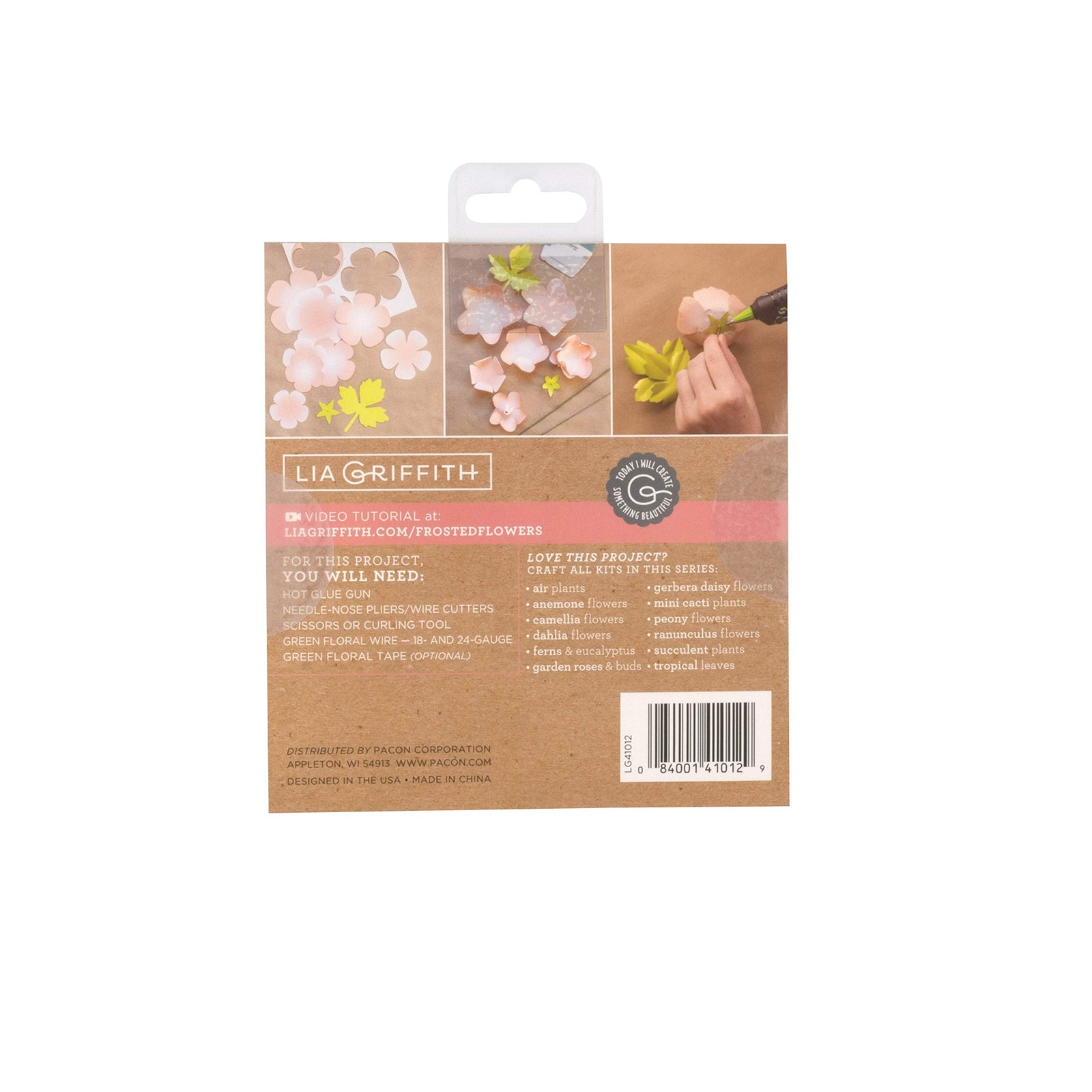 Frosted Paper Blooms Ranunculus Flowers 6×6.5 Inch Assorted Colors 21 Pages