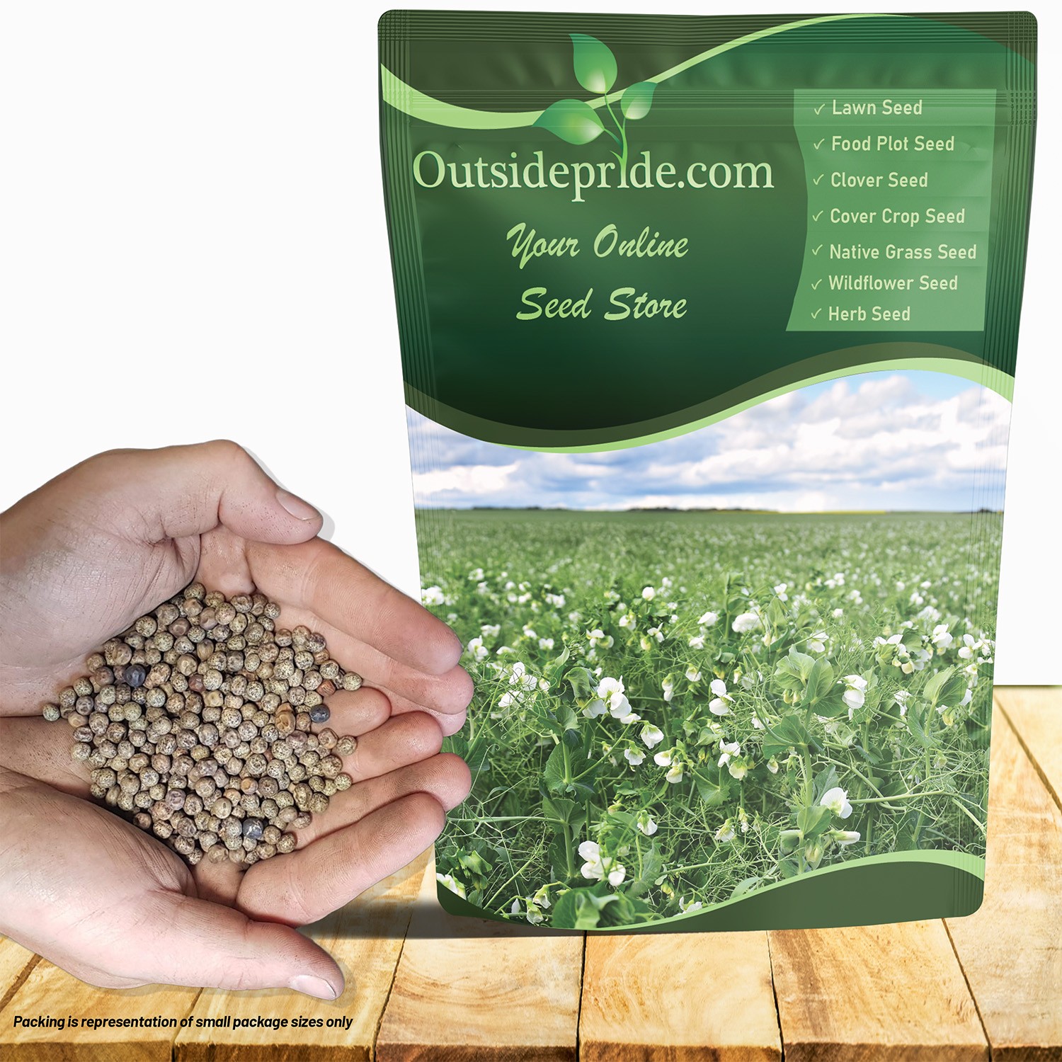 5 LBS Field peas for cover crops and food plots
