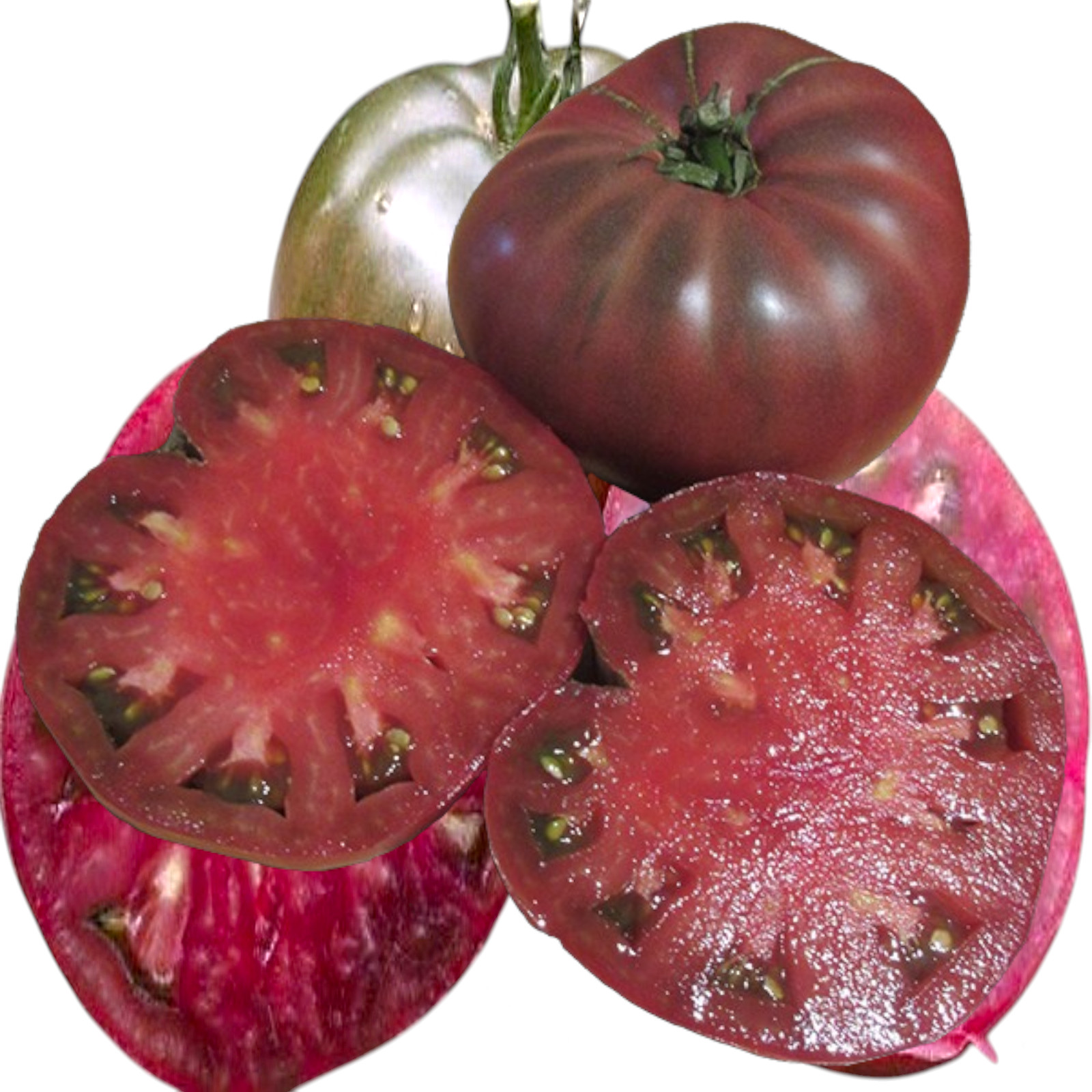 50 Cherokee Purple Heirloom Tomato Seeds Cherokee Purple Heirloom Tomato Seeds