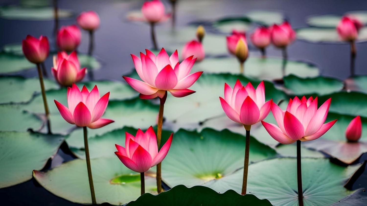 30 Heirloom Mixed Water Lily & Lotus Seeds – Attract Pollinators to Your Pond