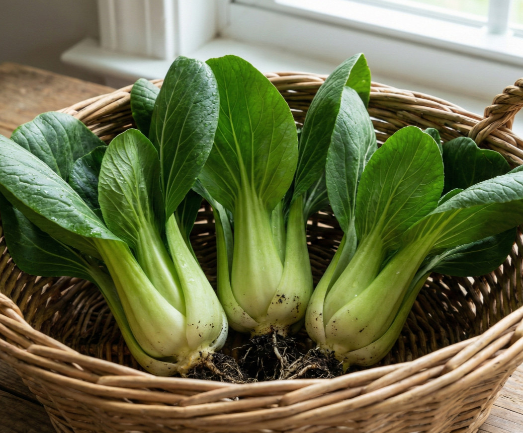 BOK CHOY SEEDS Shanghai Green | Baby Bok Choy | Tender, Asian Garden Vegetable