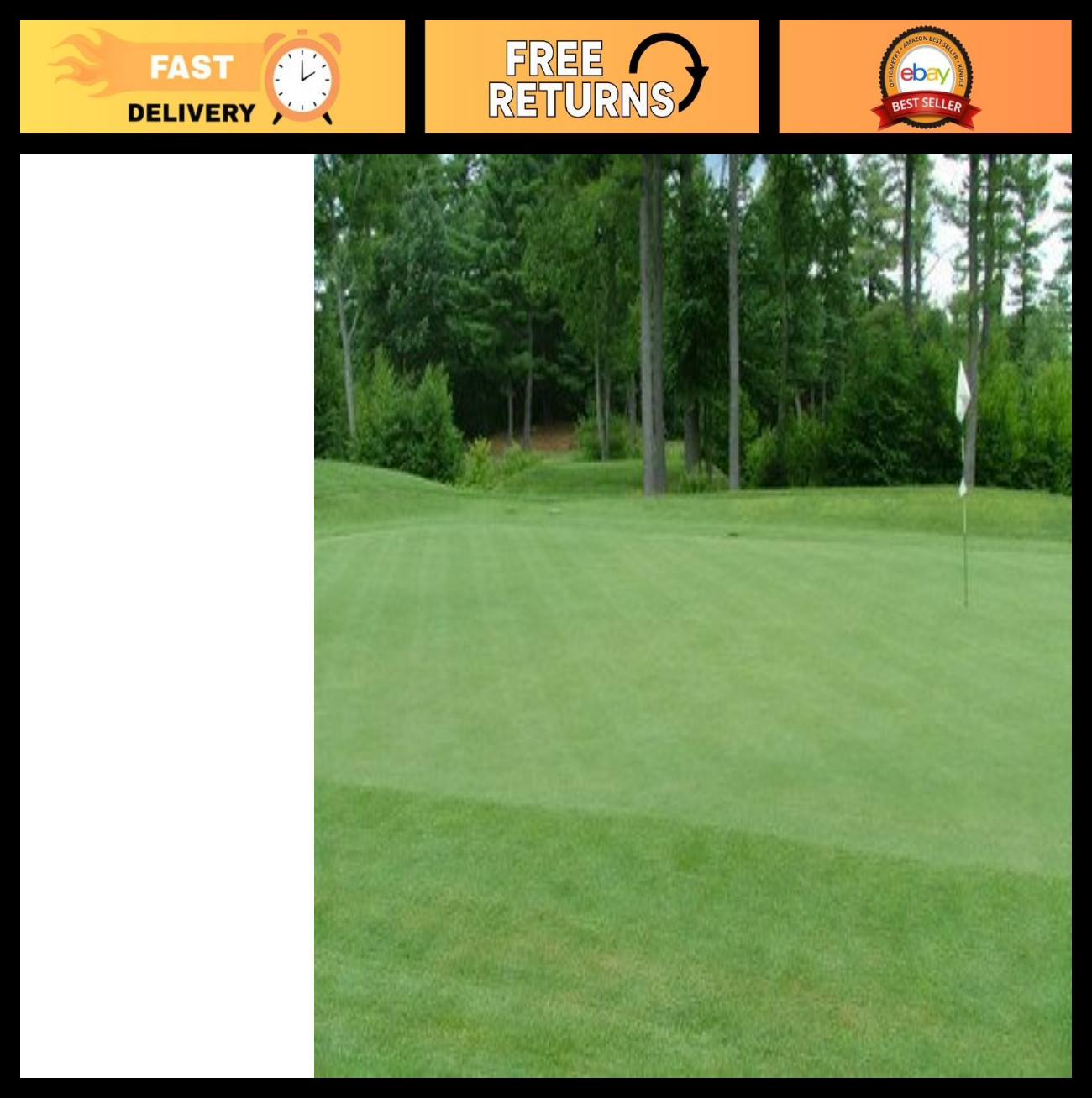 Creeping Bent Grass Seed 2 lbs – Premium Golf Course Turf for Tees & Greens, Den
