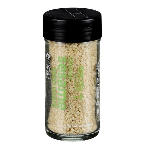 Organic Sesame Seed White 2 Oz (Case Of 3)