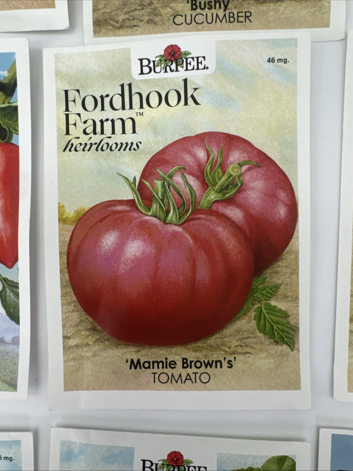 Fordhook Farm Heirlooms Burpee Non-GMO 288 Seed Packs 21 Mixed Varieties Prepper