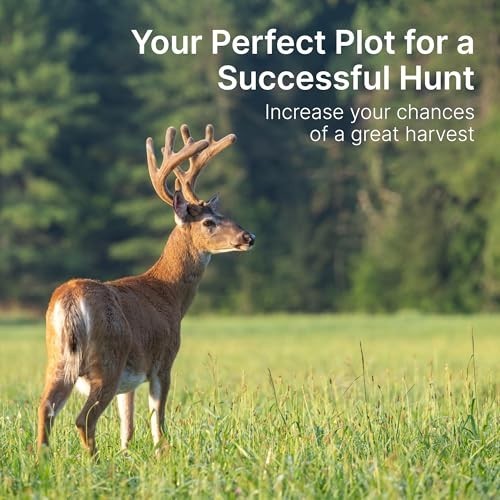 Annual No-Till Food Plot Seeds for Deer – Clover, Rye, Turnip, Brassica Mix – 5
