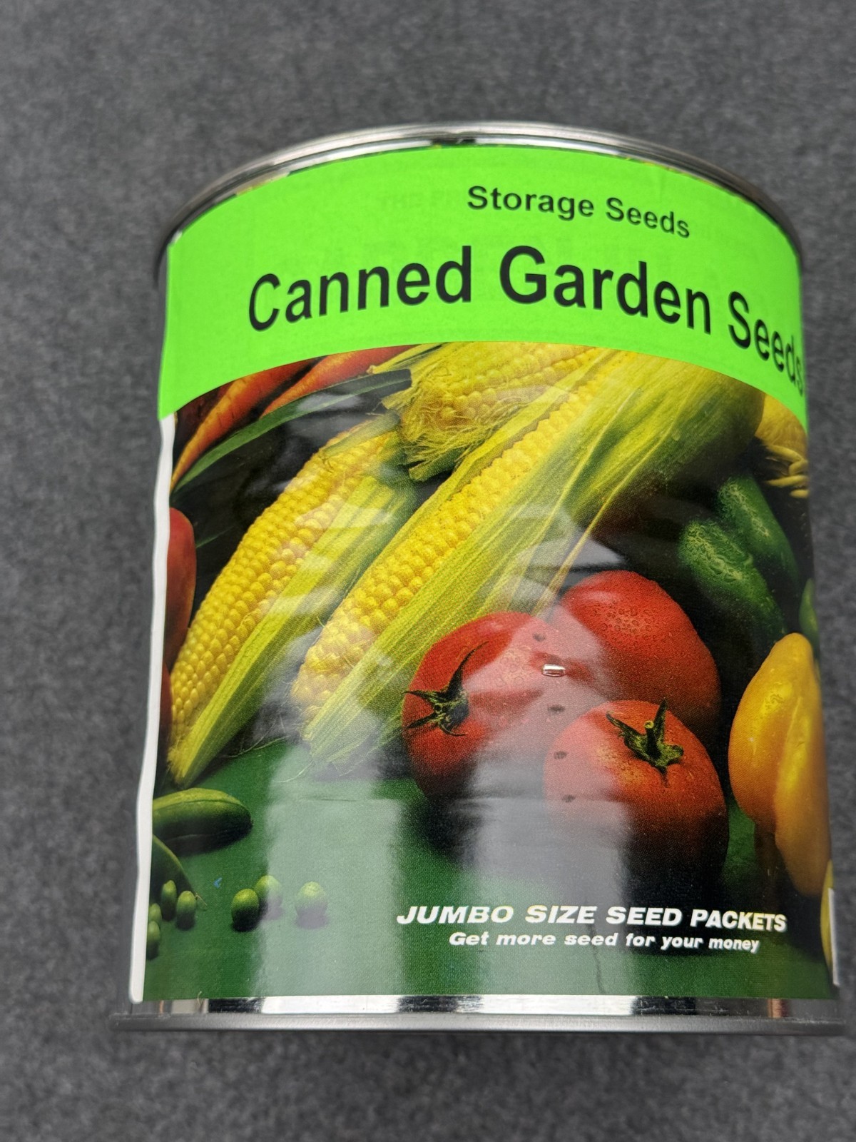 Mountain Valley Seeds Vegetable Garden Seeds 16 Variety No. 10 Can Prepper