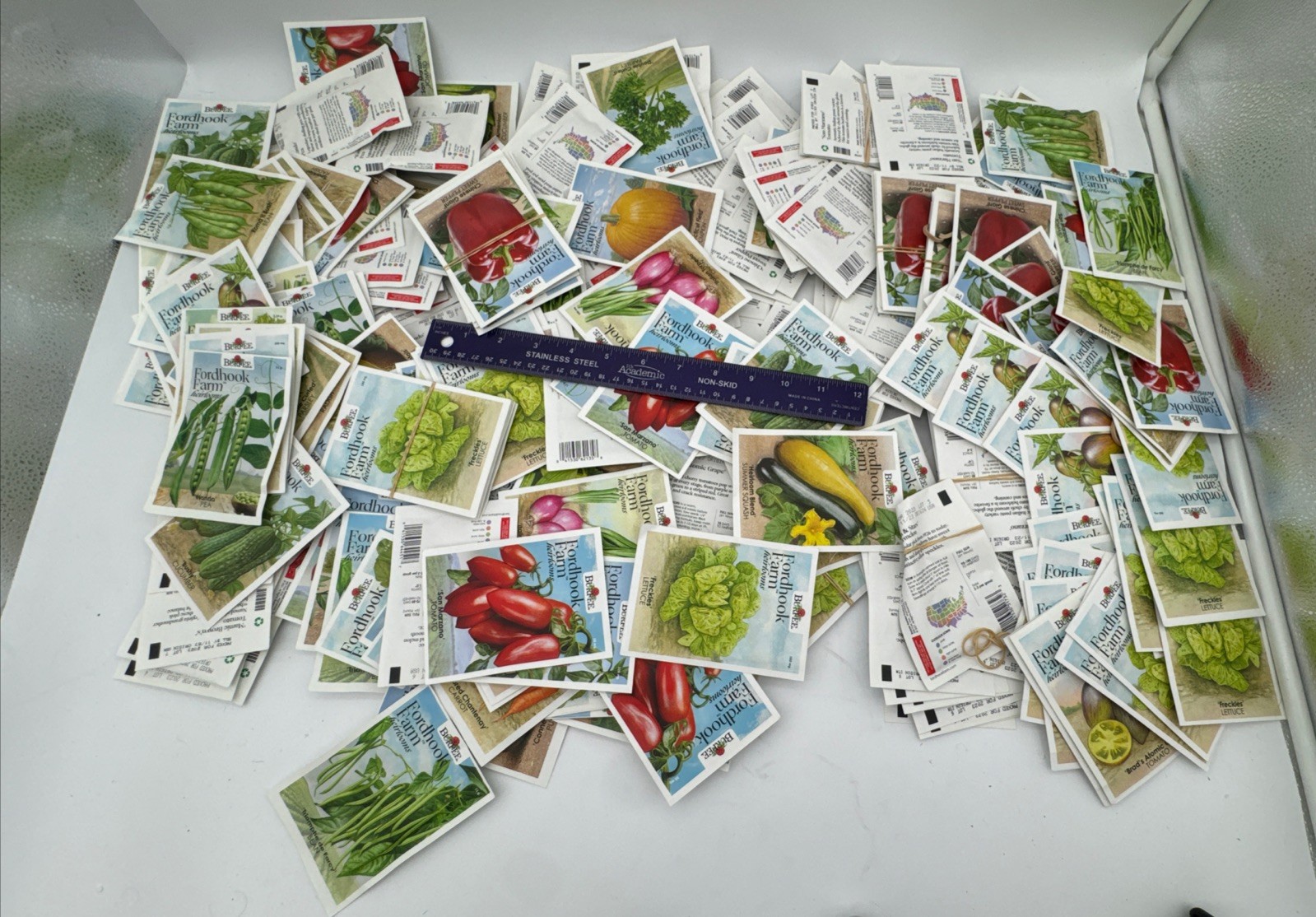 Fordhook Farm Heirlooms Burpee Non-GMO 288 Seed Packs 21 Mixed Varieties Prepper