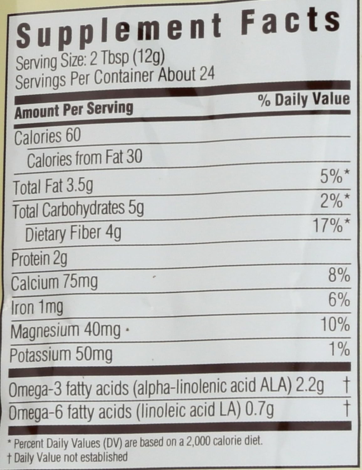 Organic Ground Chia Seeds