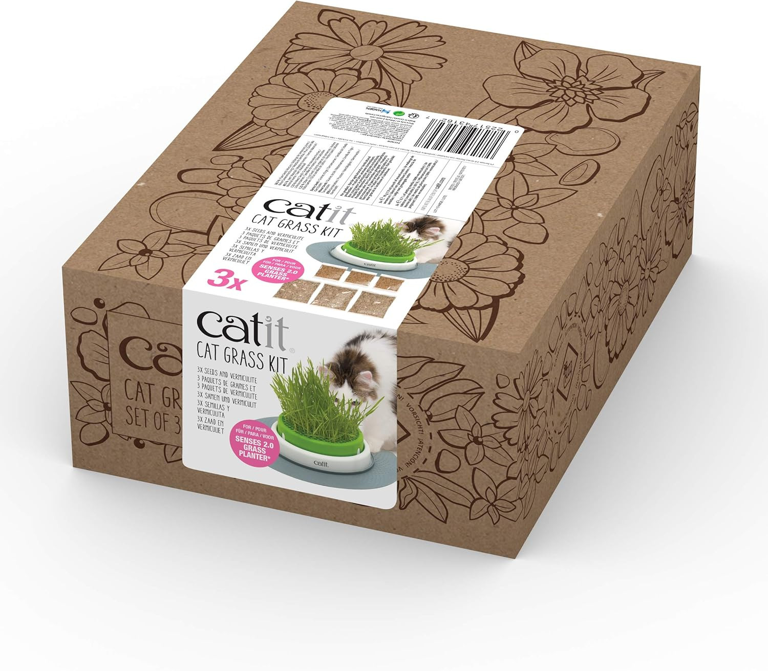 Cat Toys Cat Grass Seeds (Set of 3)