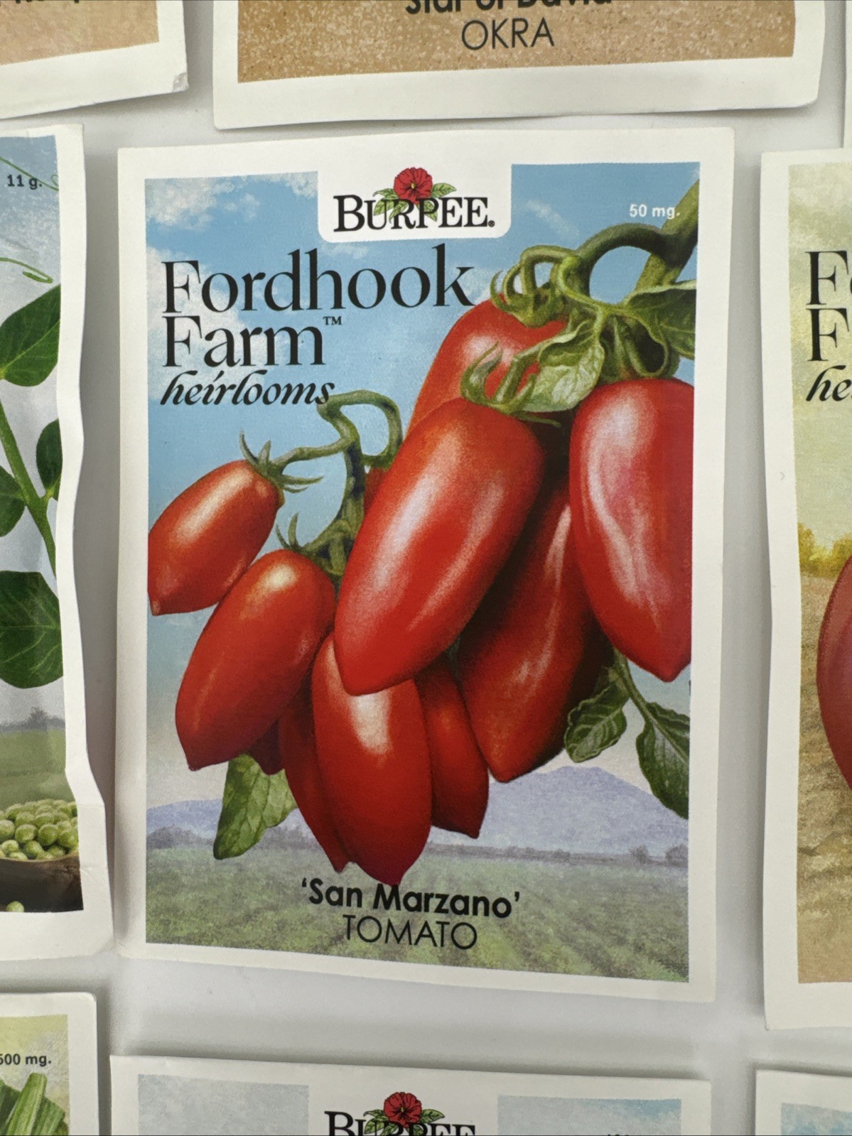 Fordhook Farm Heirlooms Burpee Non-GMO 288 Seed Packs 21 Mixed Varieties Prepper