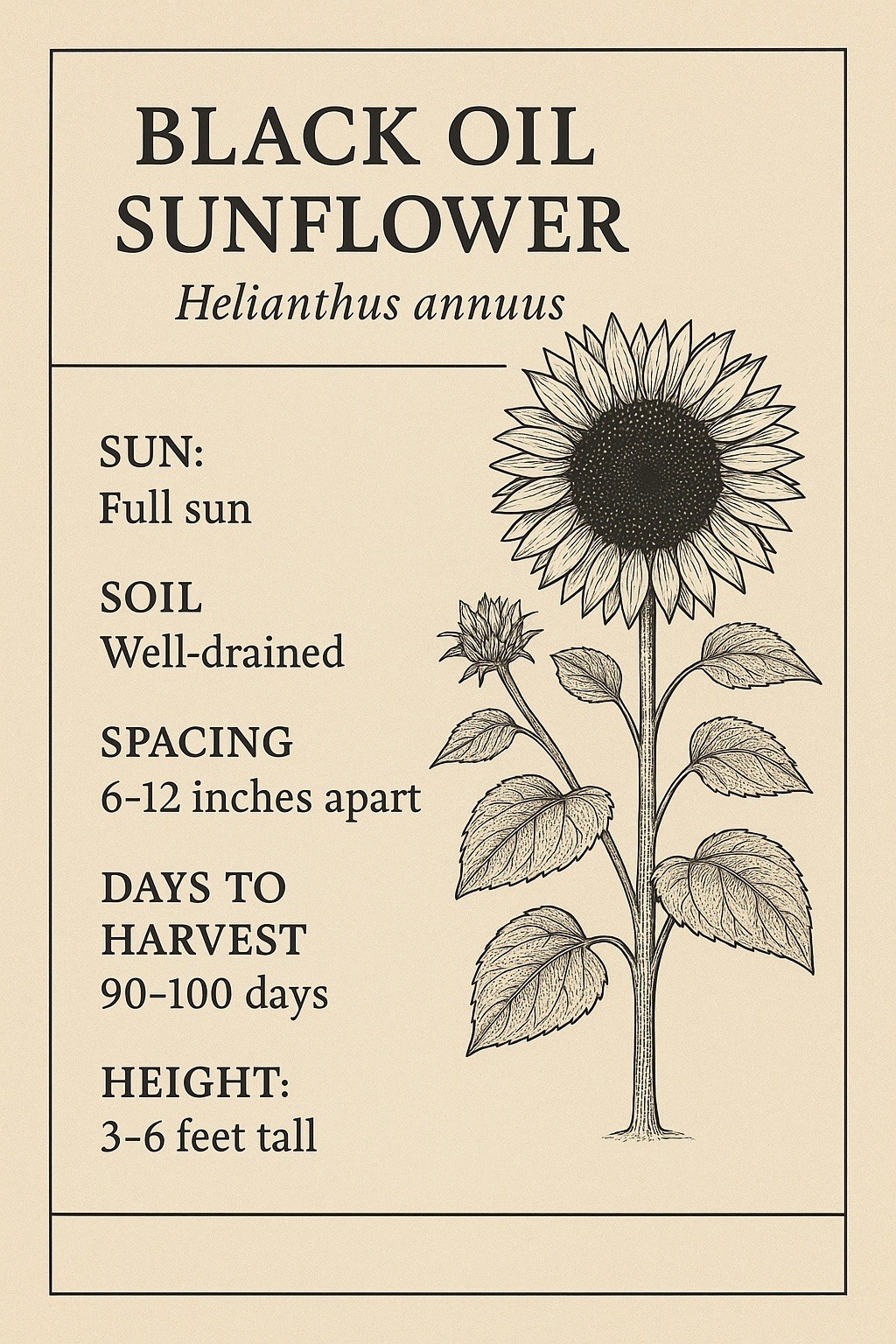 Black Oil Sunflower Seeds 8 Ounces for Microgreens Sprouting