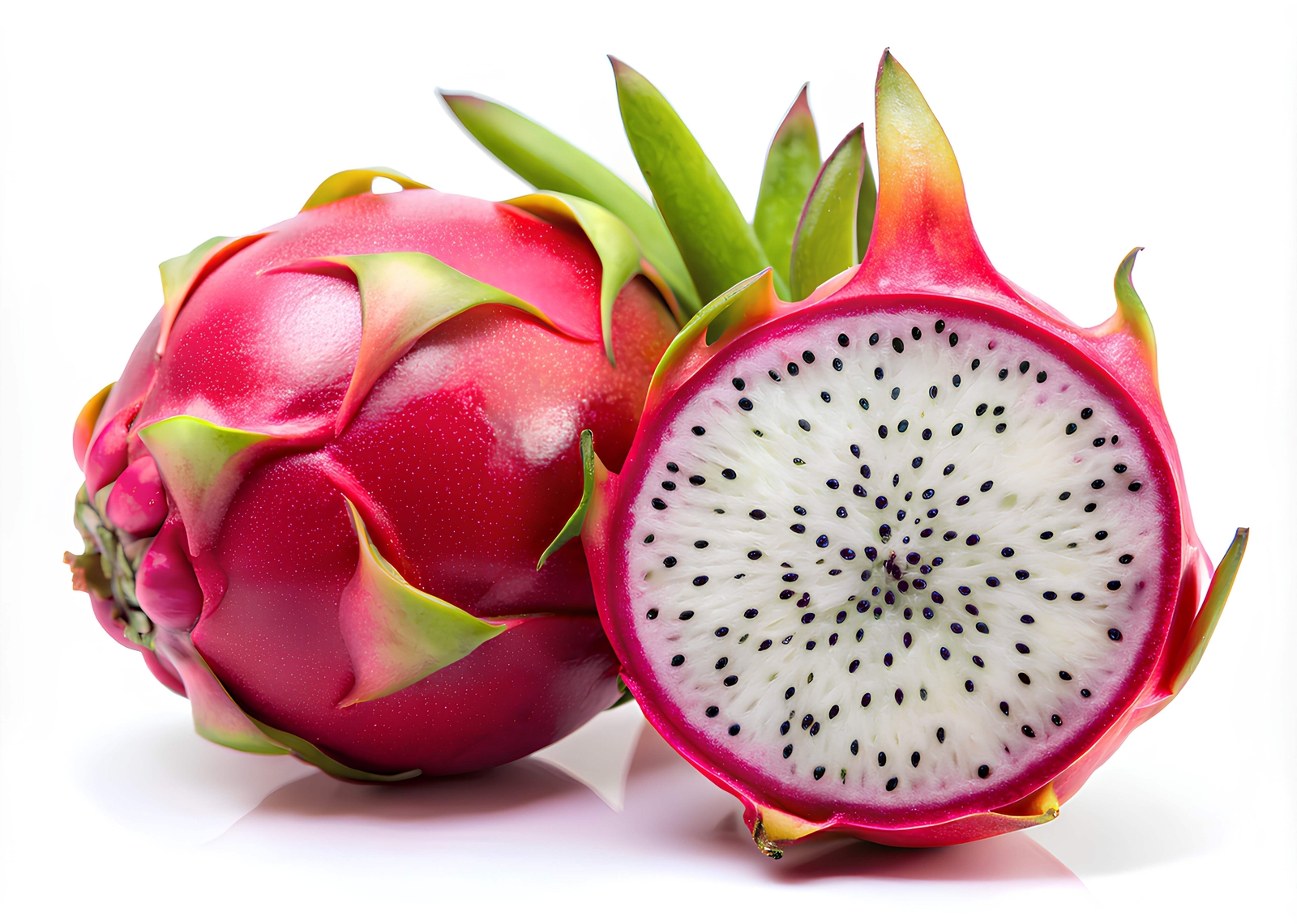 20 WHITE DRAGON FRUIT (Pitaya / Pitahaya / Strawberry Pear) Hylocereus Undatus C