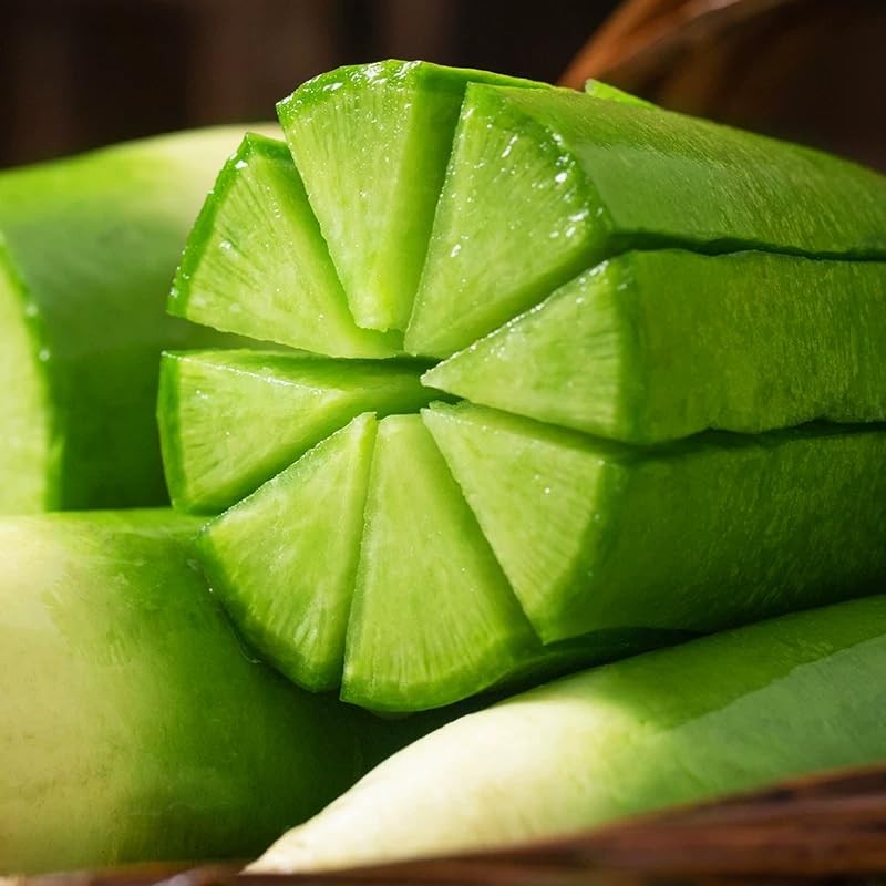 Green Skin Sweet Radish Seeds for Planting, 100+ Green Turnip Radish Seeds,