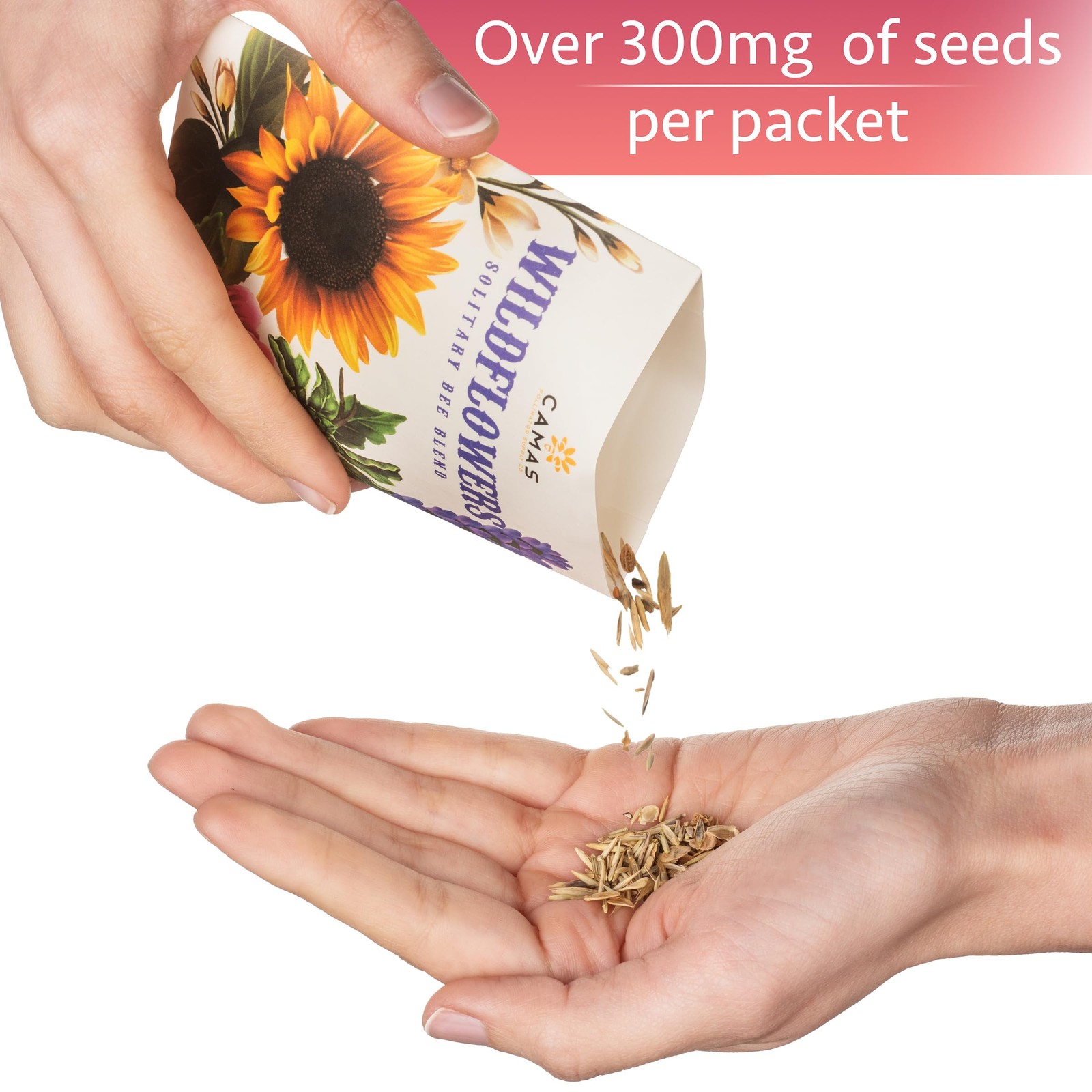 Wildflower Seed Packets 20 Bee Butterfly Hummingbird Garden Annual Mix
