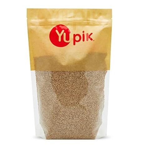 Yupik Natural Gluten-Free Sesame Seeds 2.2 lb – Raw, Vegan, Kosher, Non-GMO