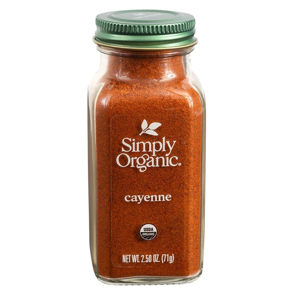 Organic Cayenne Pepper 2.89 oz Pack of 2 – Non-GMO & Kosher Certified Spice