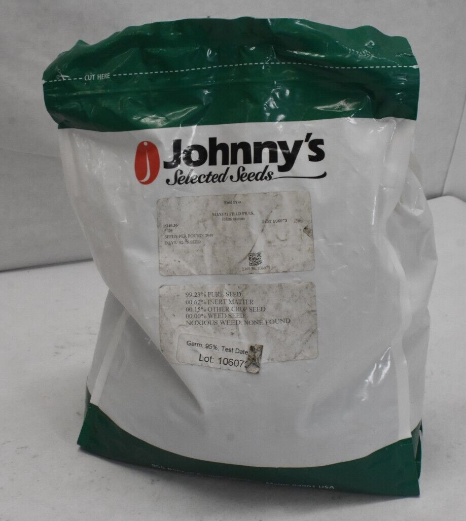Johnny’s Selected Seeds Field Peas Maxum Field Peas 5lb Bag 106073 2340.36