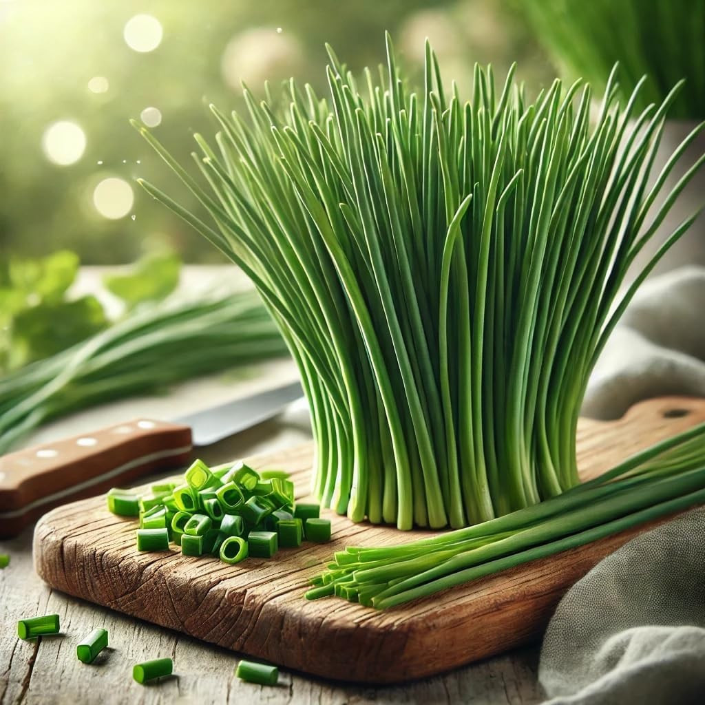 1000+ CHIVES SEEDS — GREEN ONION — PERENNIAL — MOSQUITO REPELLENT —- FRESH