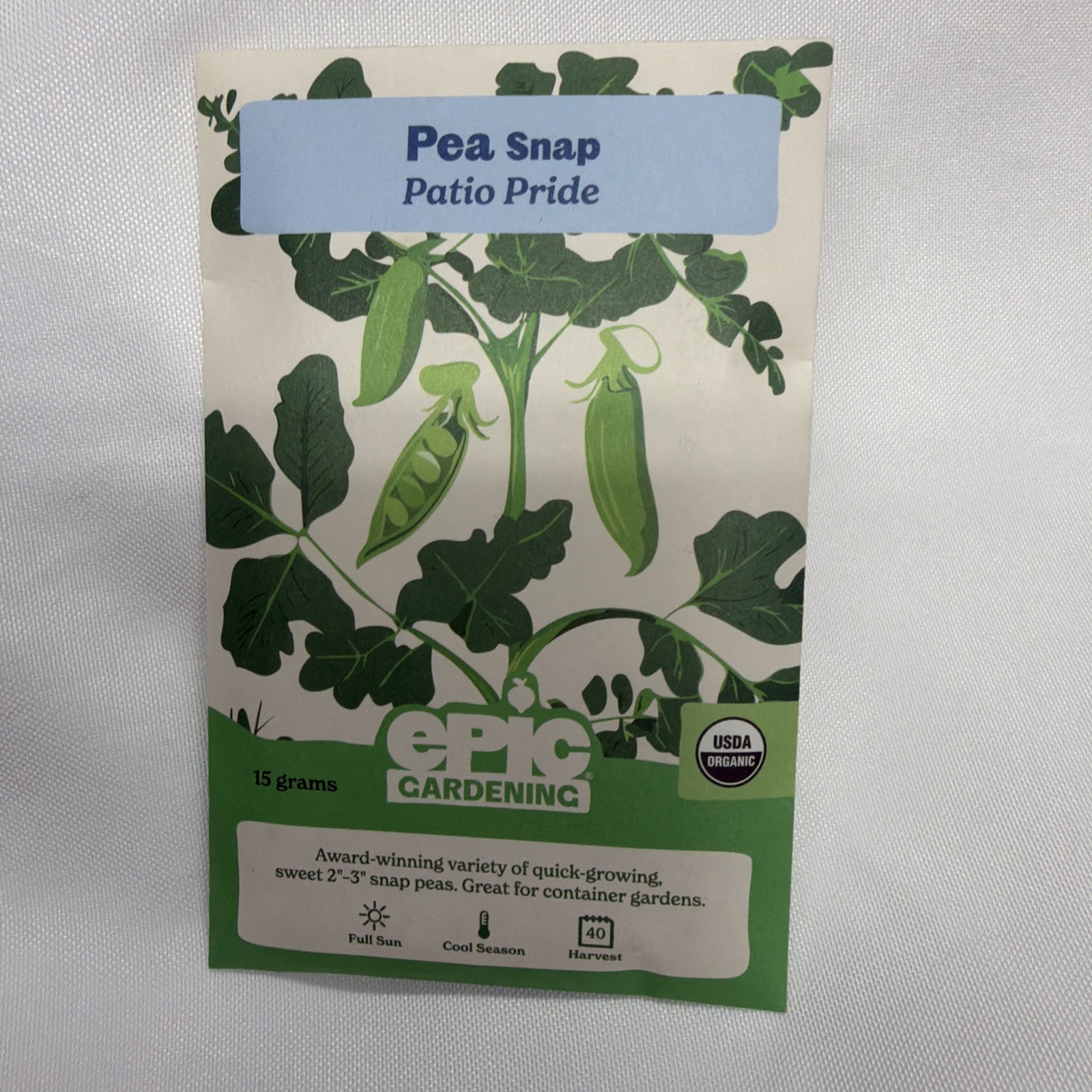 6 Packs Epic Gardening (Botanical Interests) Veggie Vegetable Seeds ORGANIC