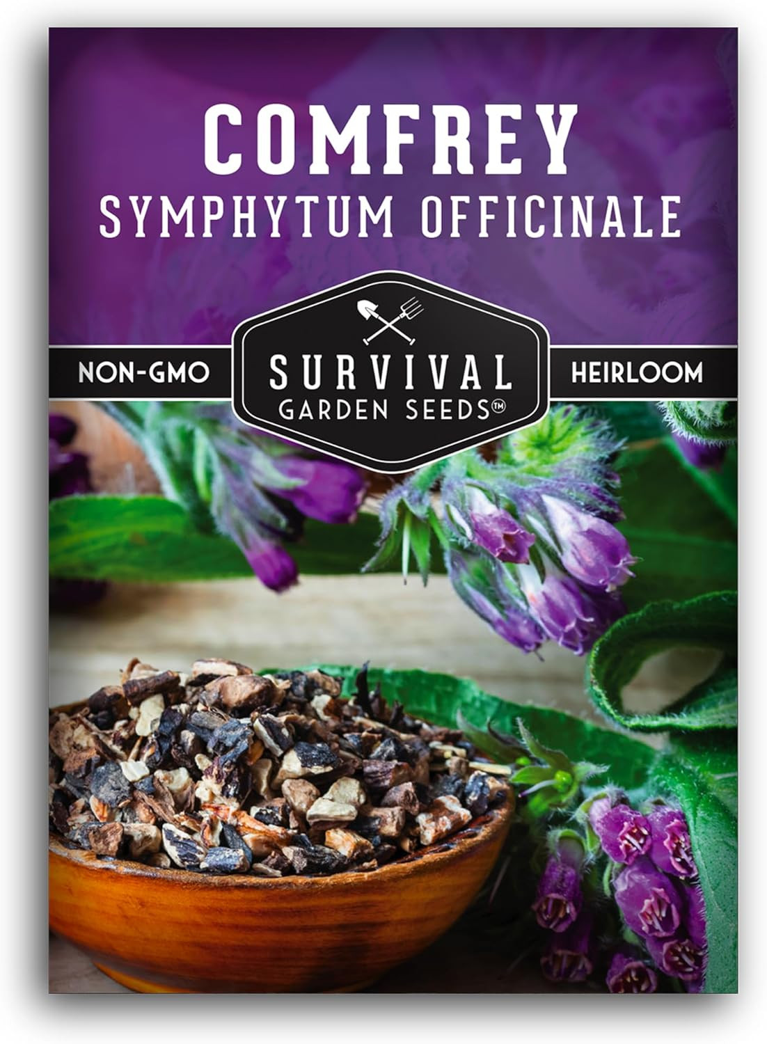 Comfrey Seeds for Planting – Symphytum Officinale Medicinal Perennial Herb for C