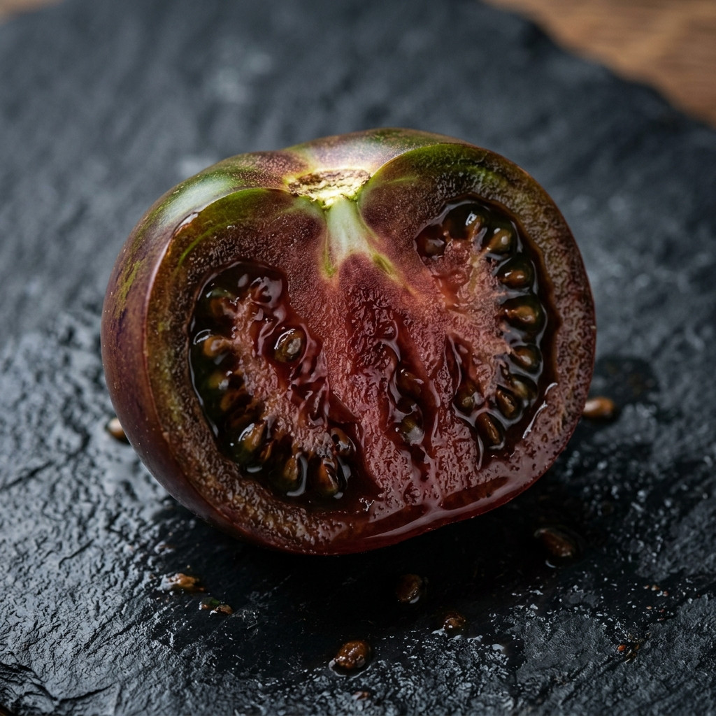 100 Black Krim Tomato Seeds for Planting Non-GMO Exotic Dark Heirloom Vegetable
