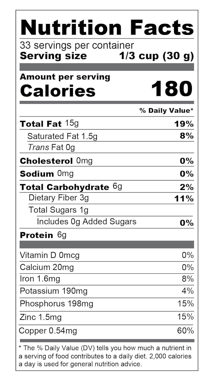 Wholesome 2.2 lb Raw Shelled Sunflower Kernels – No Additives, Pure Crunch!