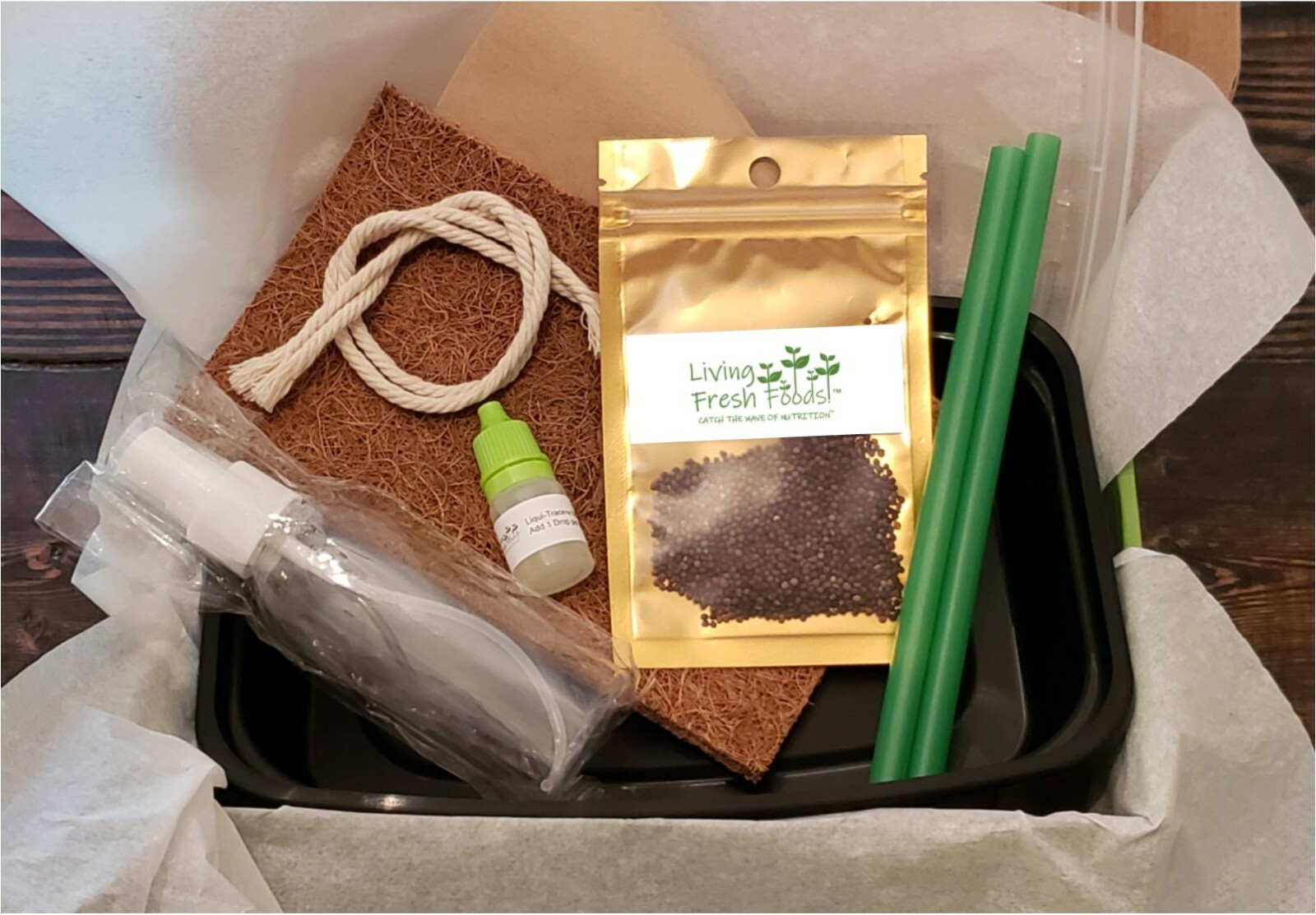 Microgreen Grow Kit – Basic Salad Mix