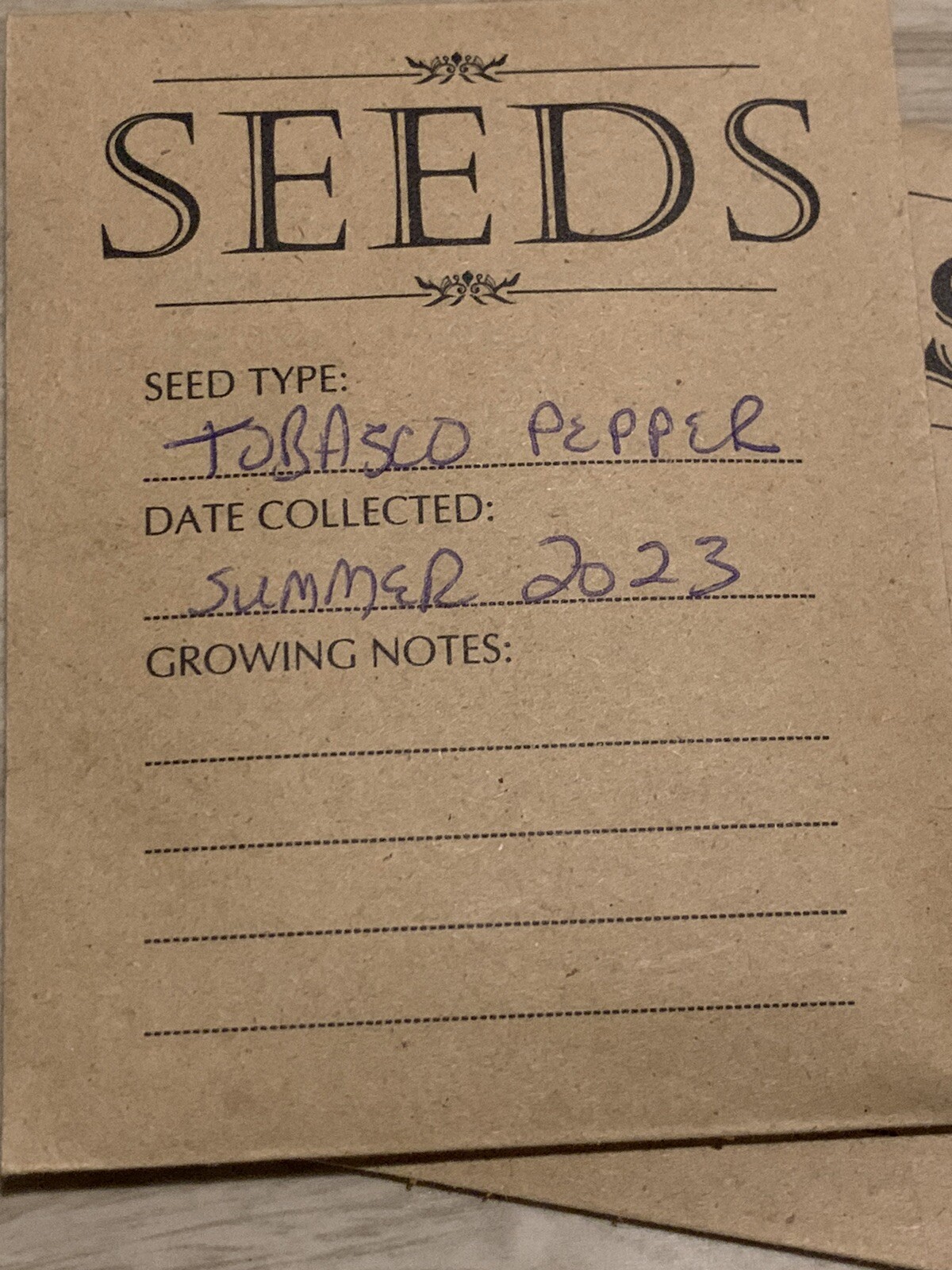 Tabasco Pepper Seeds, HOT CHILI PEPPER, NON-GMO, Variety Sizes, FREE SHIPPING