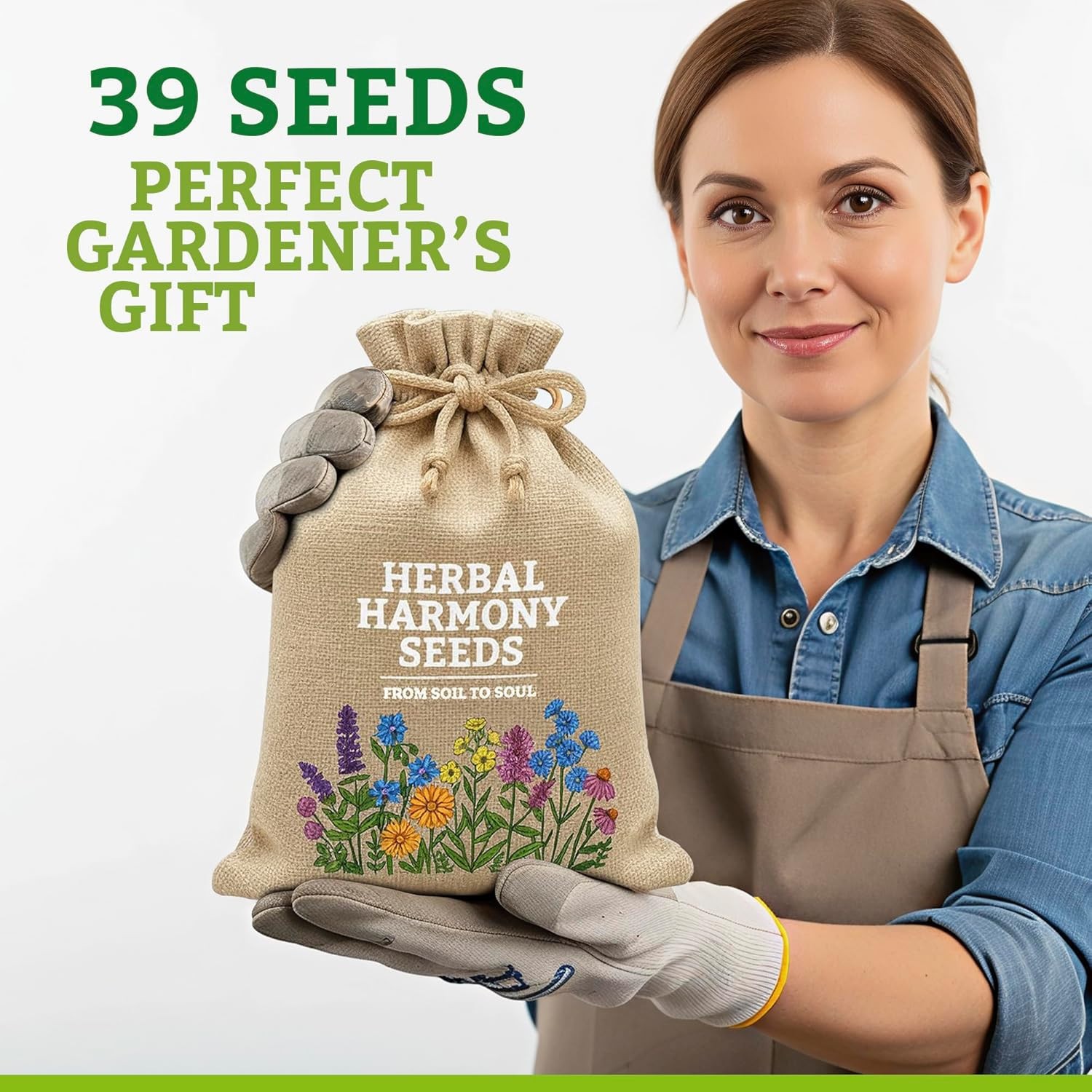 Medicinal Herb Seeds Variety Pack � 39 Heirloom Non-Gmo Apothecary Seed Kit, Her