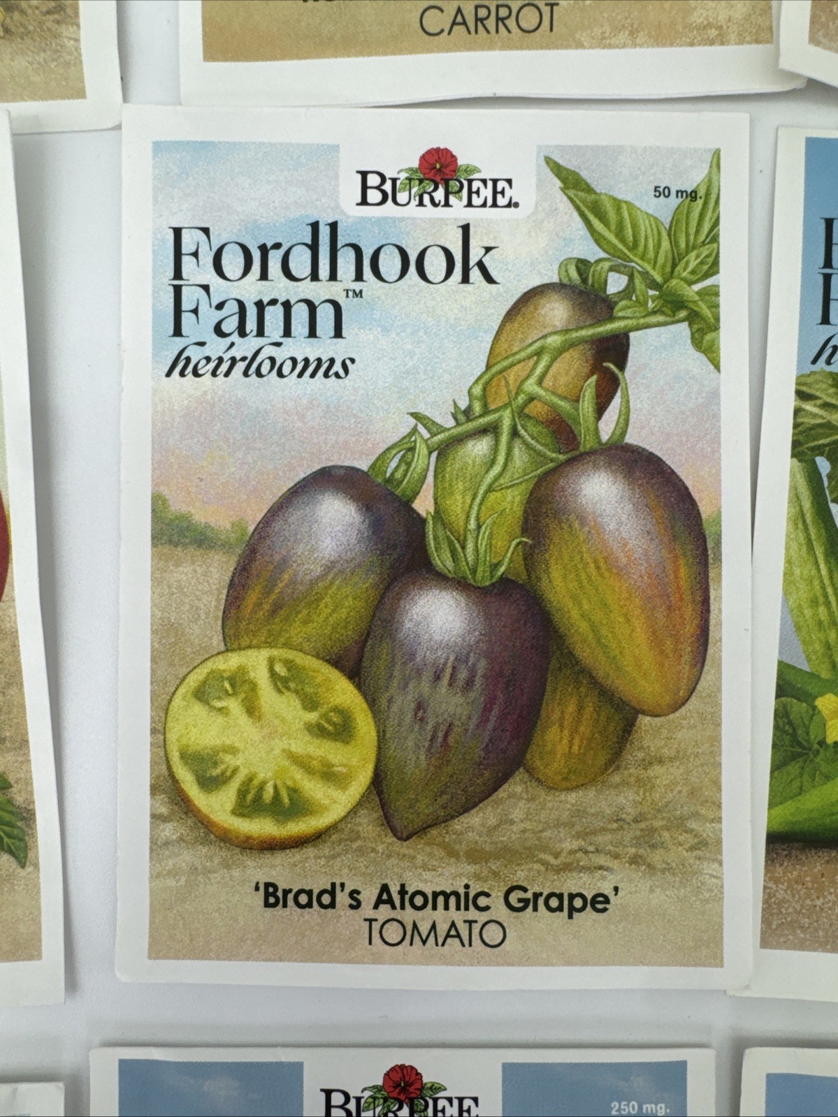 Fordhook Farm Heirlooms Burpee Non-GMO 288 Seed Packs 21 Mixed Varieties Prepper