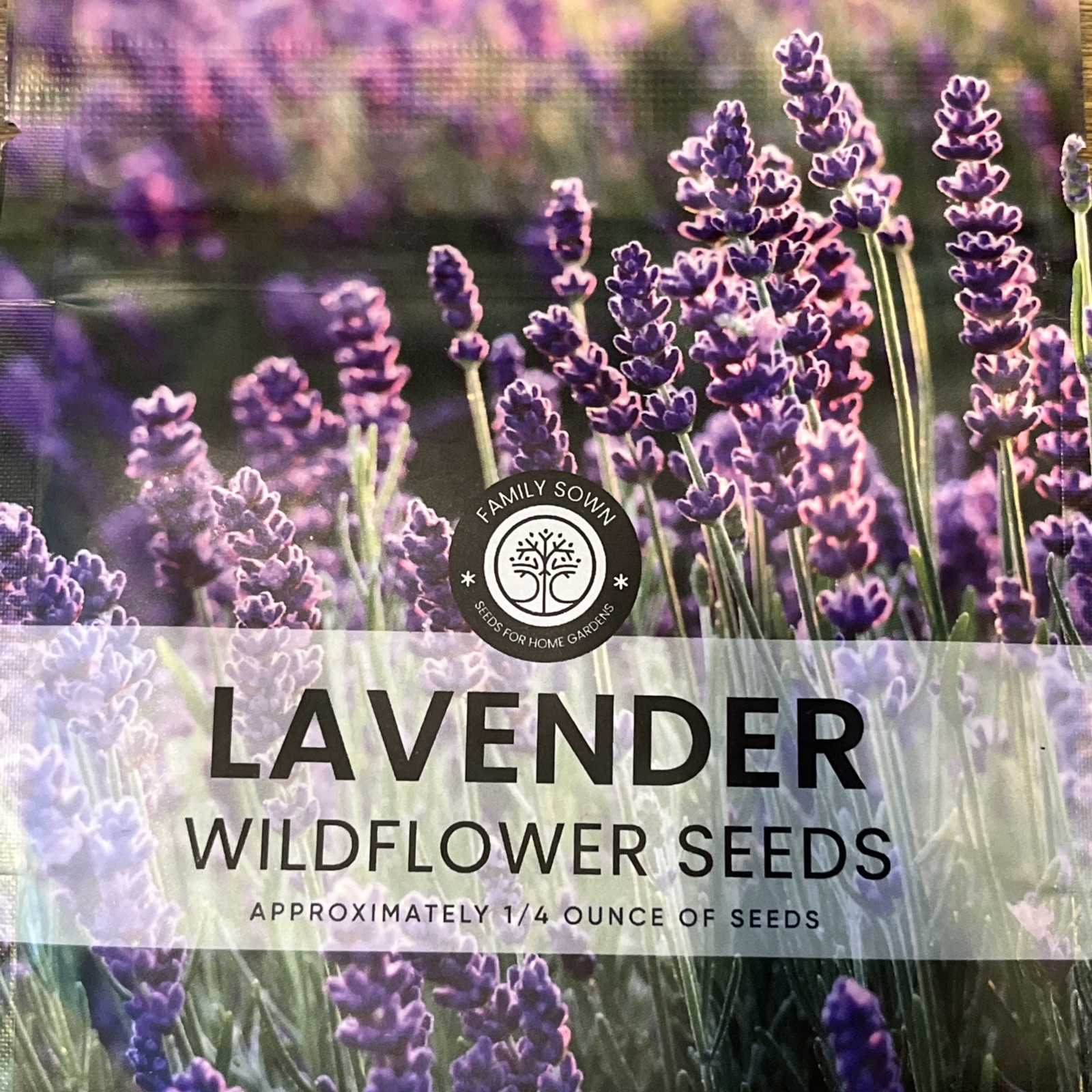 Lavender – 7,000 Seeds for Planting – 2026 Season – Pouch 1/4 Ounce
