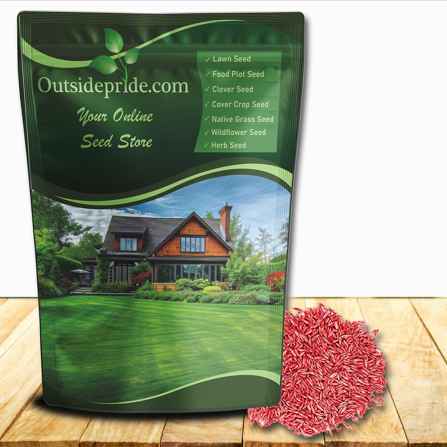 50 LBS – OptiGrowth Coated Kentucky Bluegrass Seed For Lawns – Bluegrass