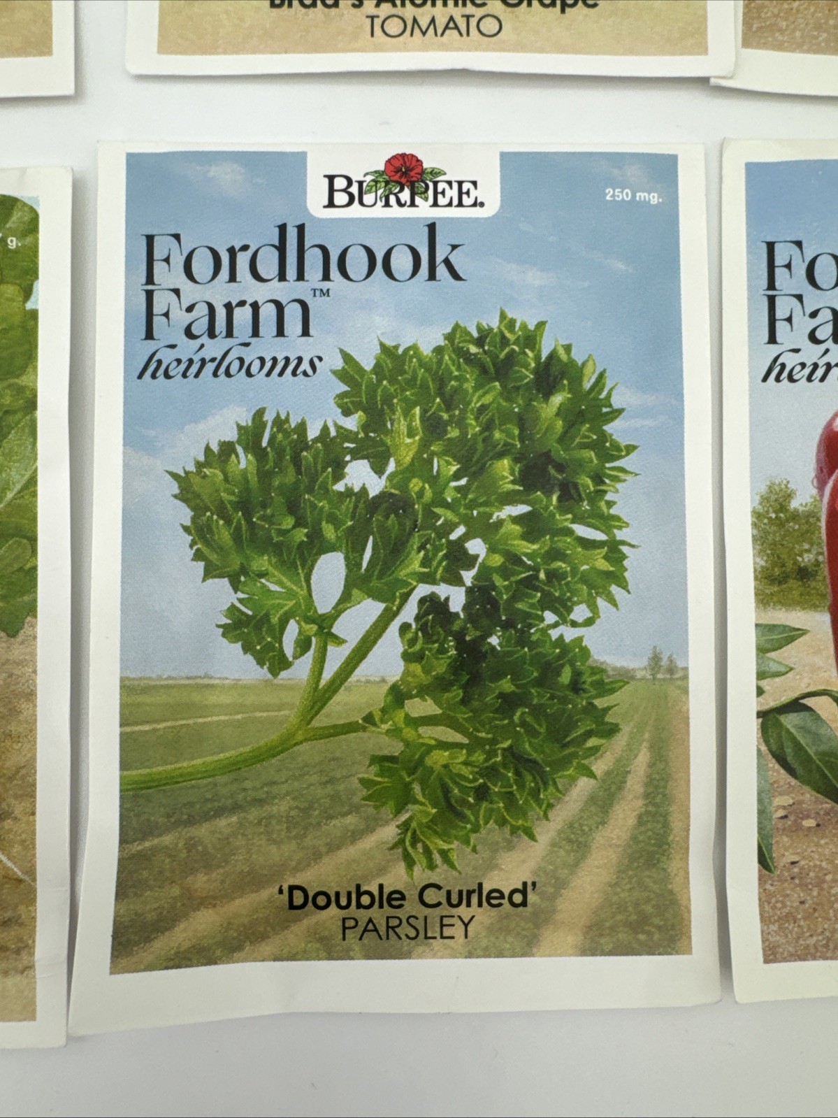 Fordhook Farm Heirlooms Burpee Non-GMO 288 Seed Packs 21 Mixed Varieties Prepper