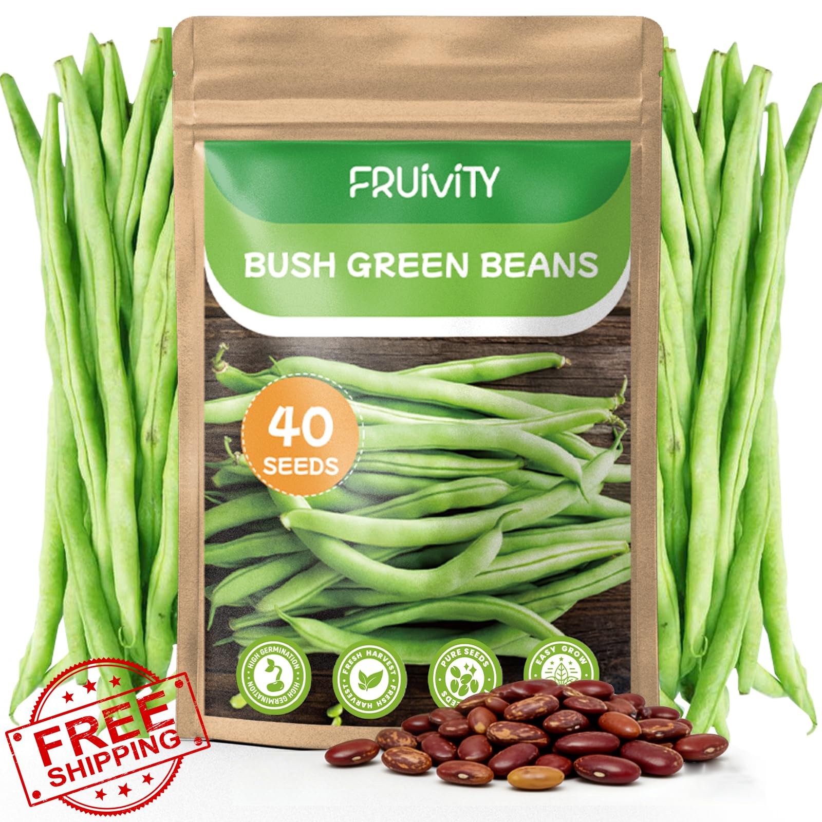 Fruivity Bush Bean Seeds