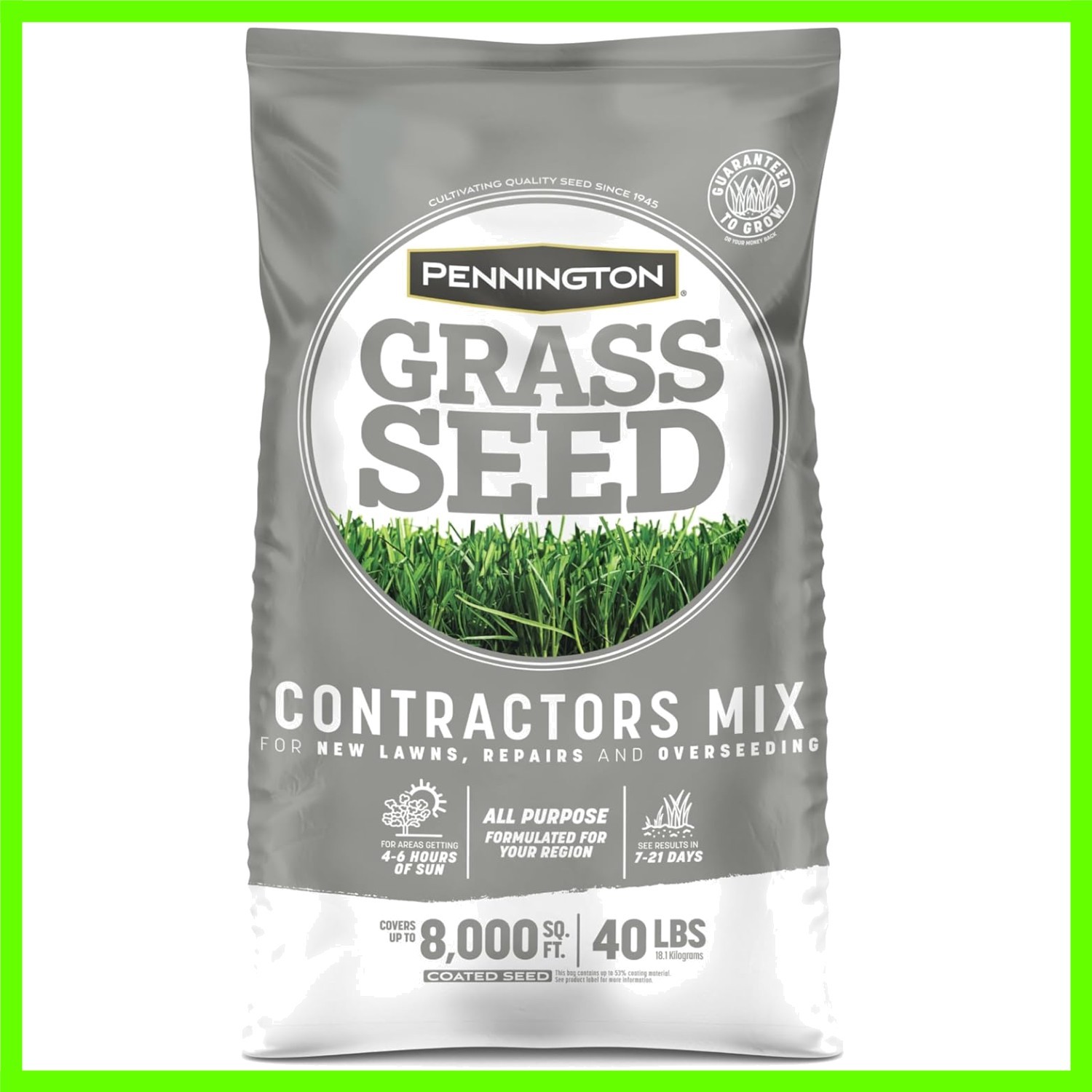 Contractors Grass Seed Mix Northern Mix 40 lb