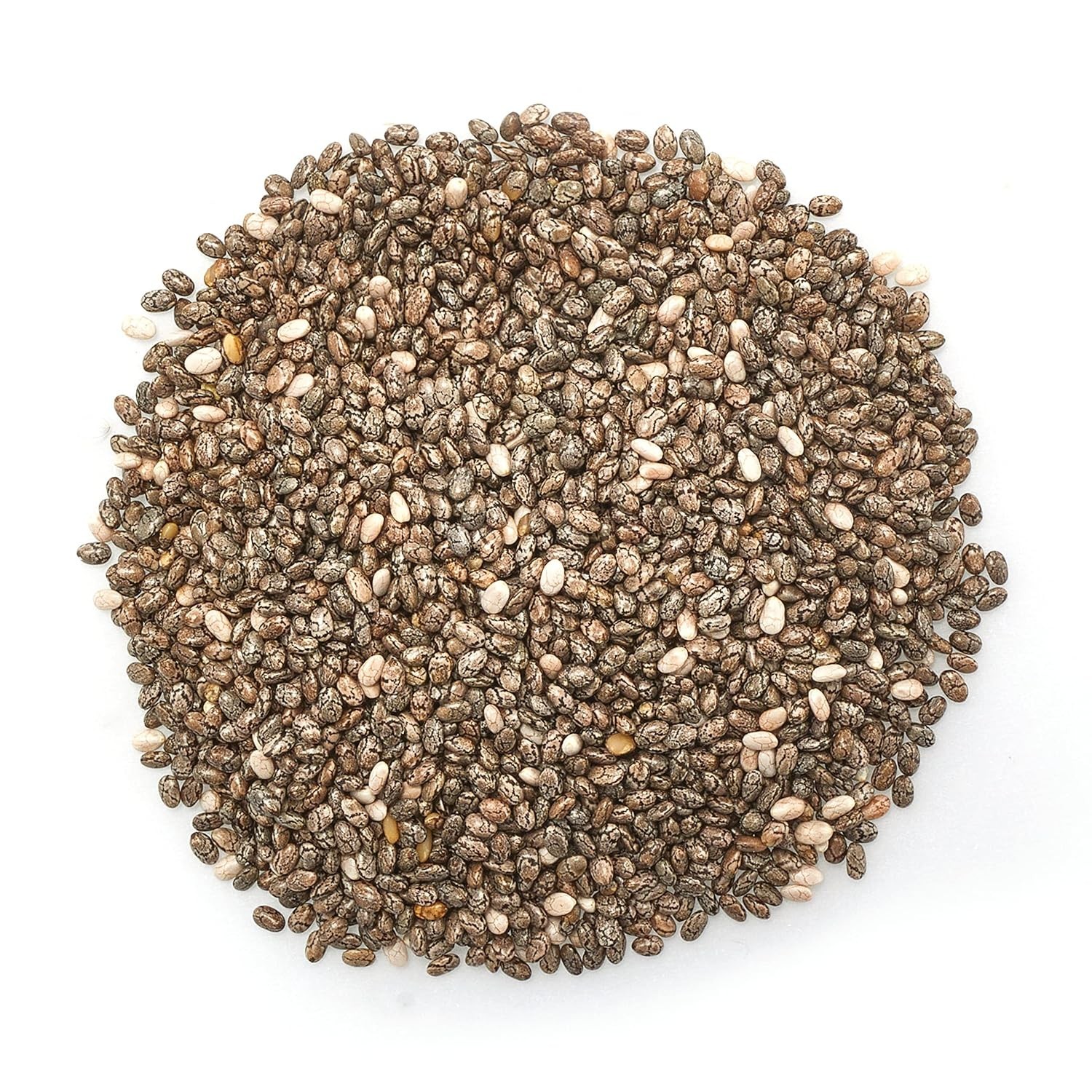 2.2 lb Bag of Natural Black Chia Seeds – Fiber-Rich Superfood for Smoothies