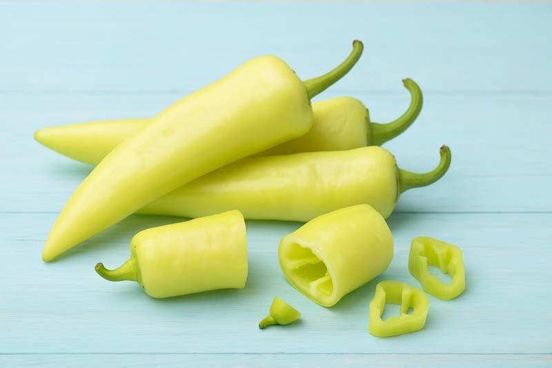 25 Sweet Banana Pepper Seeds TX NON-GMO Easy Vegetable Fresh Heirloom Garden