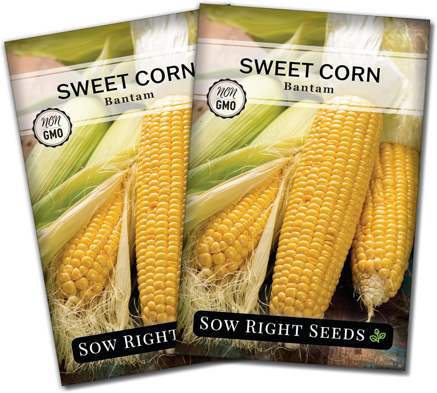 – Bantam Sweet Corn Seed for Planting – Non-Gmo Heirloom Packet with Instruction