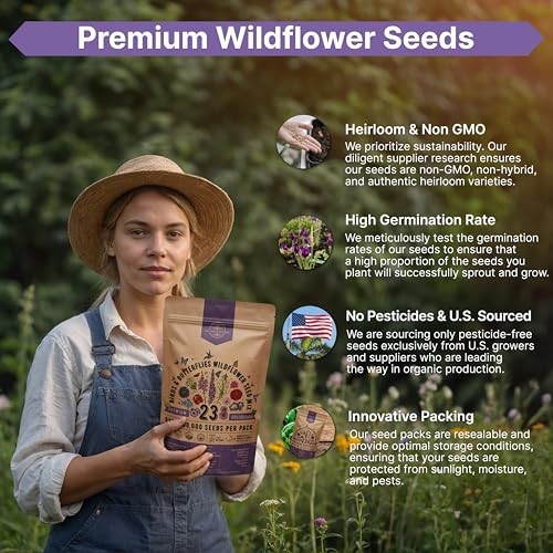 23 Wildflower Seeds Annual 23 Annual & Perennial Mix 23 Annual & Perennial Mix