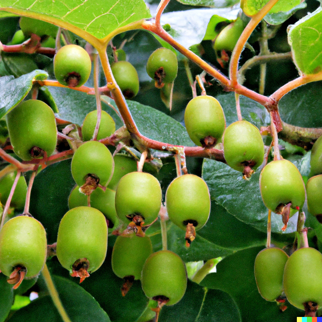 30 Issai Kiwi Berry Seeds | Artic Grape, Kiwiberry: Fast Grow Edible Fruit Vine