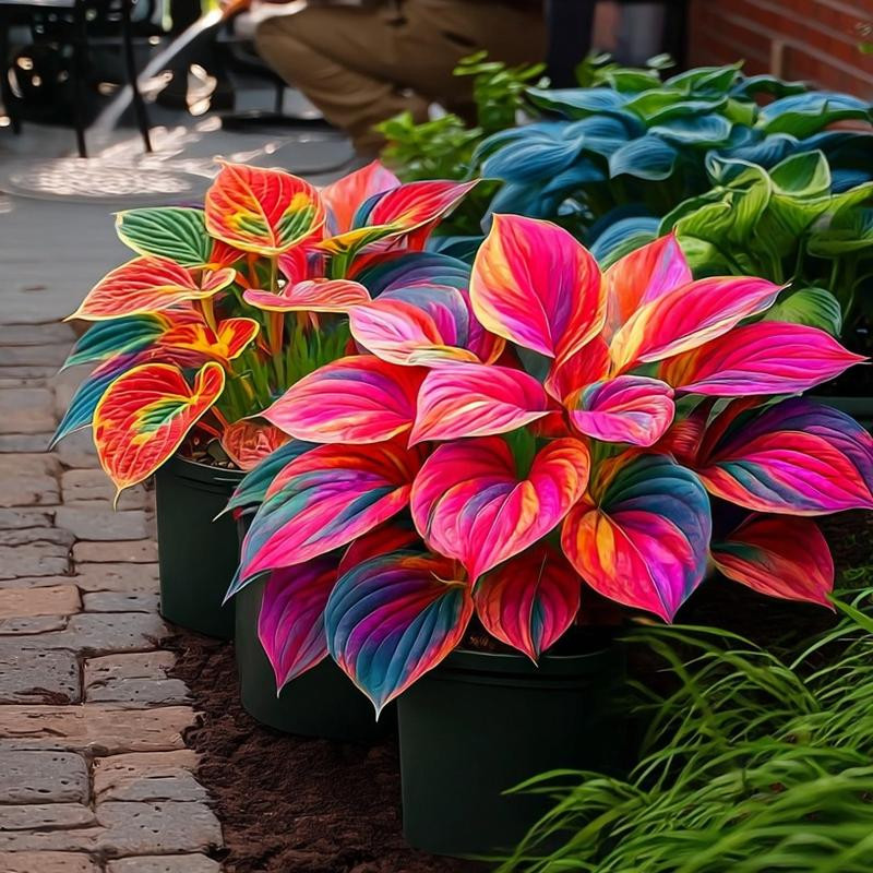 Hosta Seeds 800 Pcs for Vibrant Garden Easy Planting Flowers Space Flowerfloweri
