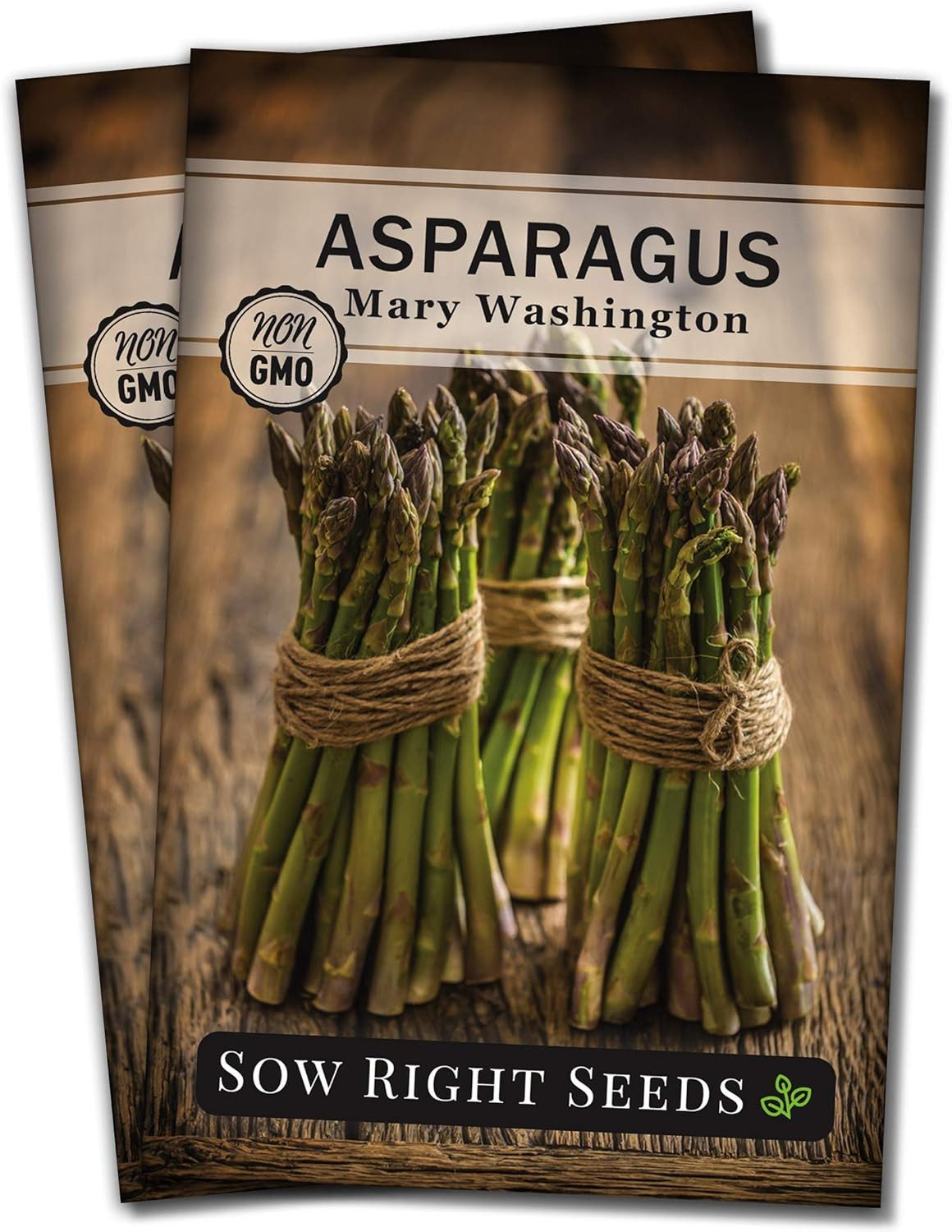 – Mary Washington Asparagus Seed for Planting – Non-Gmo Heirloom Packet with Ins