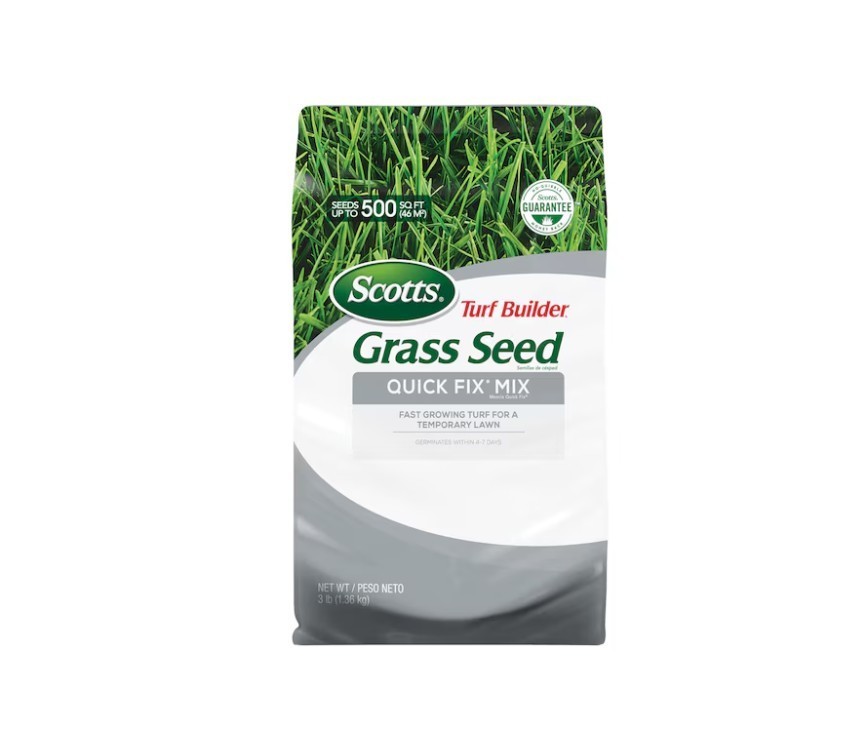 [FASH SALE] Scotts Quick Fix Mix Grass Seed 3 lb Bags 2 Pack Lawn Repair New
