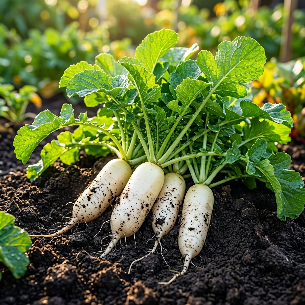 400 White Icicle Radish Seeds – PREMIUM HEIRLOOM QUALITY Daikon – Fast Growing
