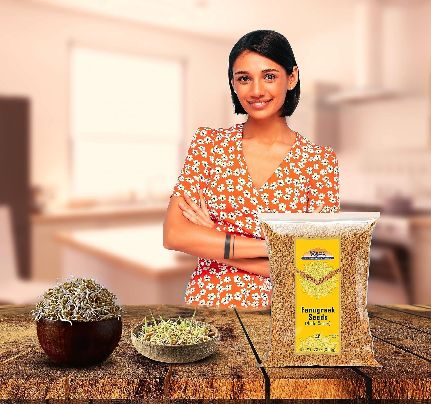 Rani Fenugreek Methi Seeds 28oz Gluten-Free