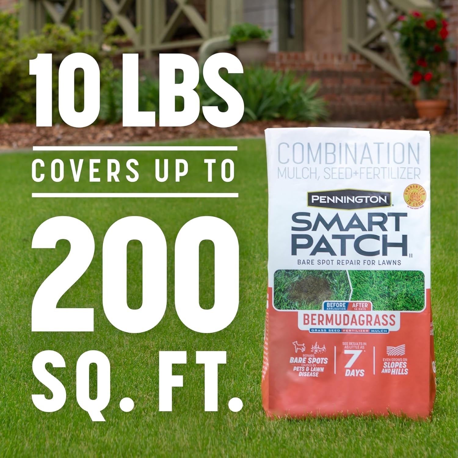 Smart Patch Bermuda Grass Seed – 10 lb Bag